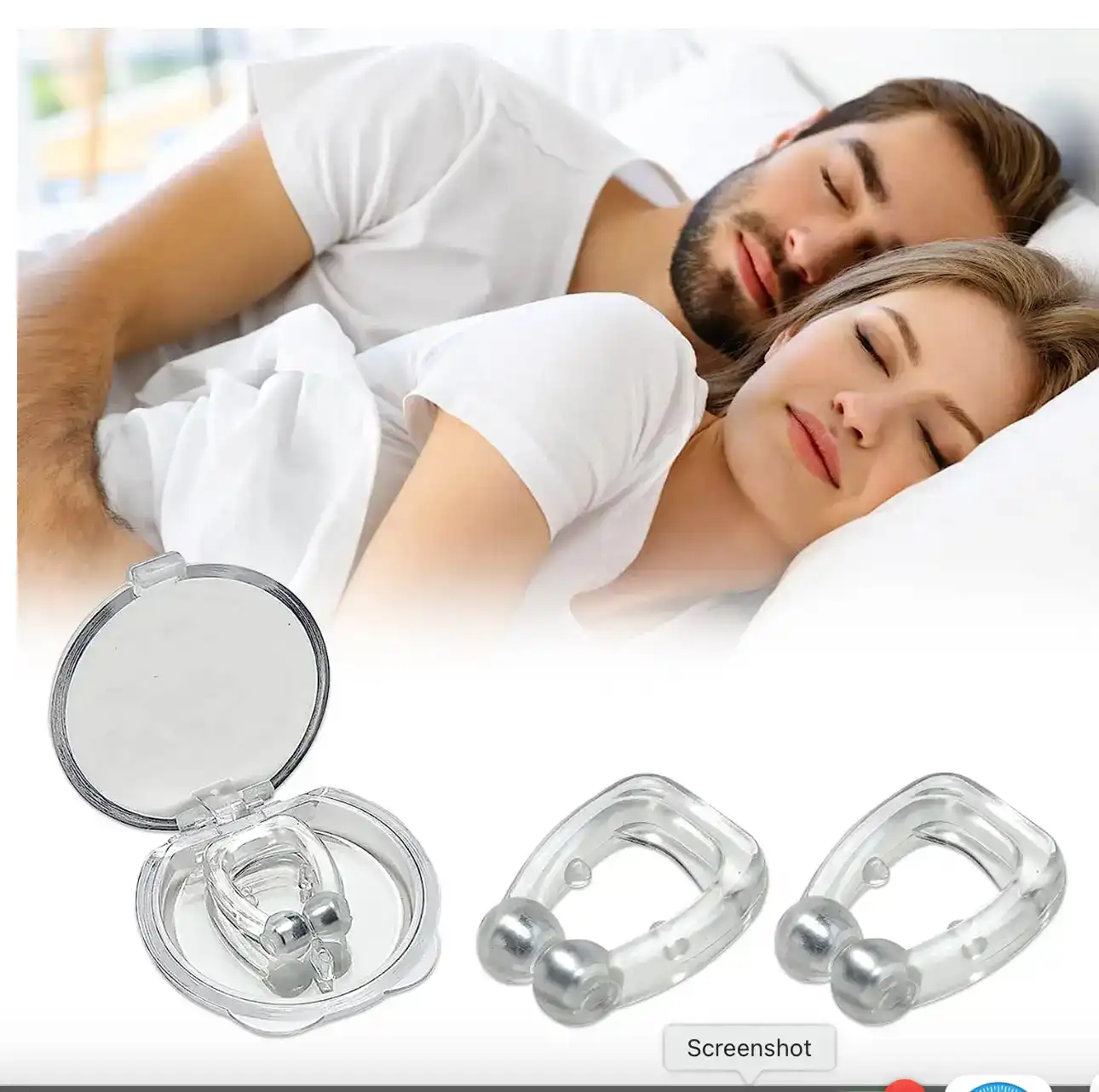 Anti Snore Nose Clip (2 পিচ )
