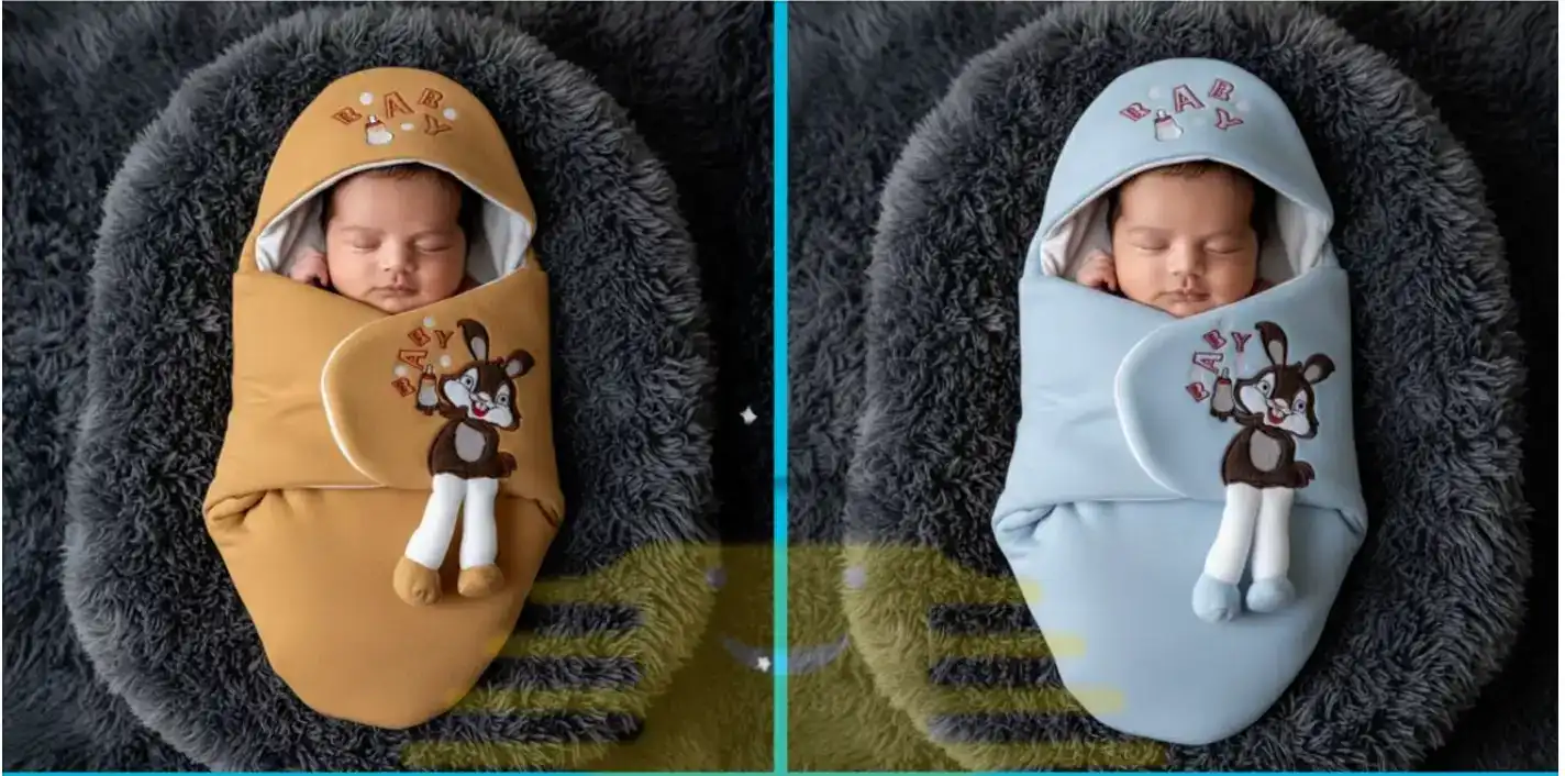 2 পিছ Winter Baby Care Blanket র‍্যান্ডমভাবে 2 টি ভিন্ন কালার পাঠানো হবে।