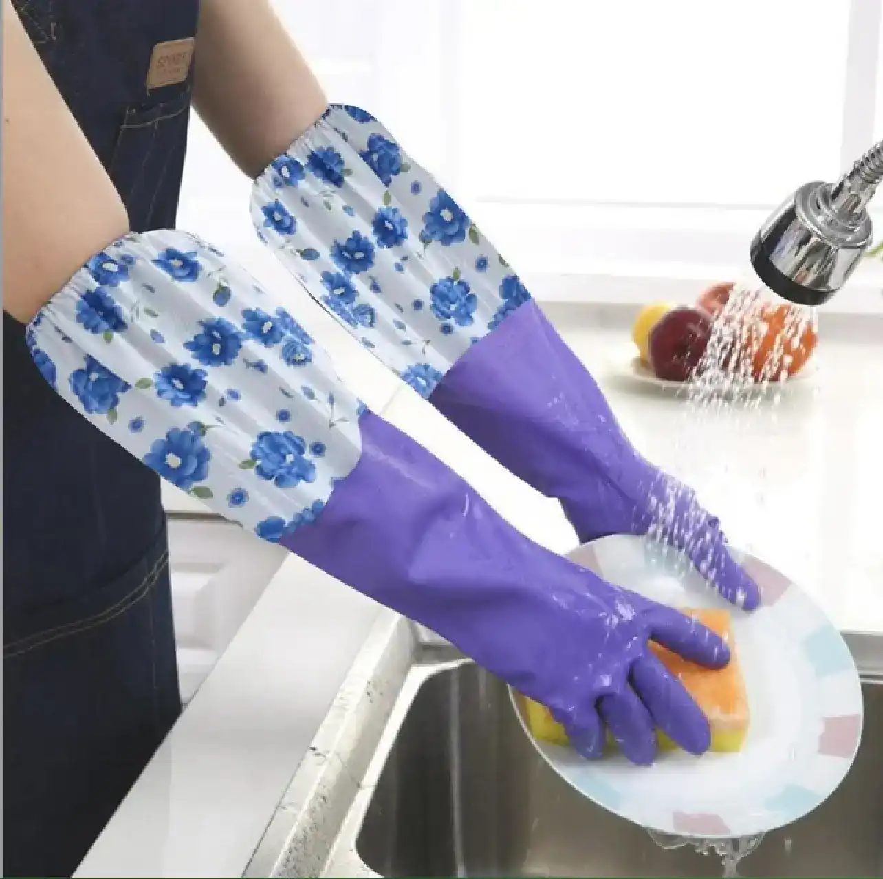 ৬ জোড়া Long Hand  Gloves