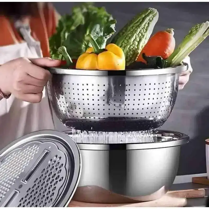 3in1 Vegetable Cutter (3 Pcs Set)