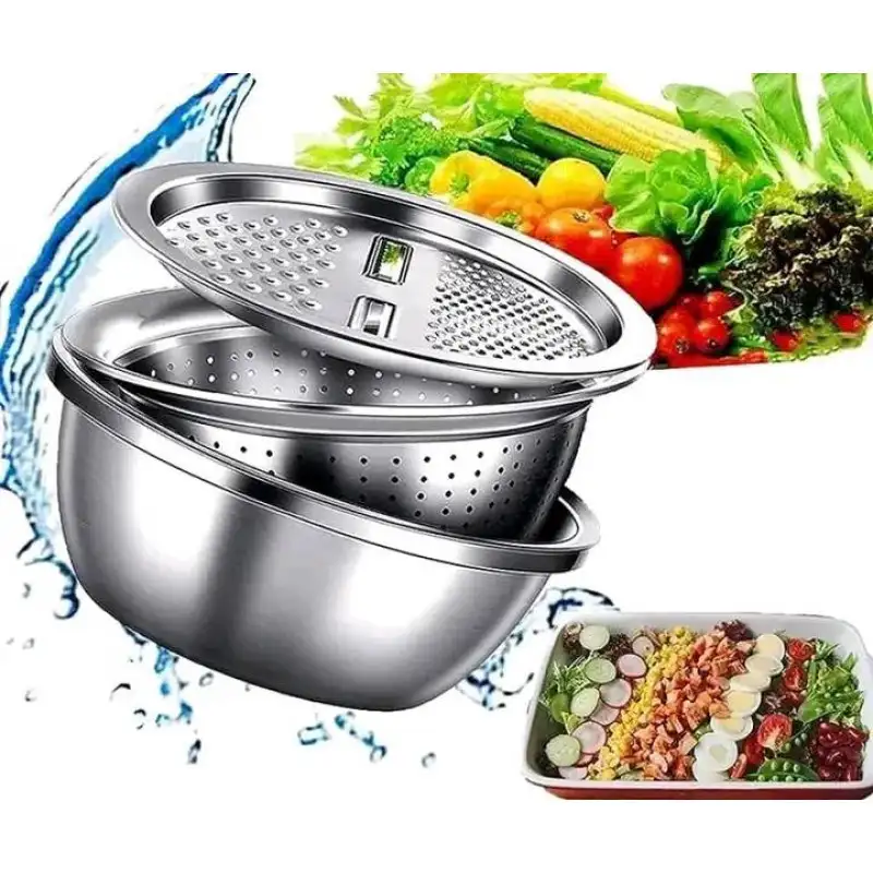 3in1 Vegetable Cutter (3 Pcs Set)